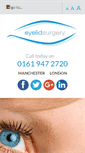 Mobile Screenshot of eyelidsurgery.co.uk
